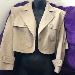 Ann Taylor Loft crop jacket Sz 14